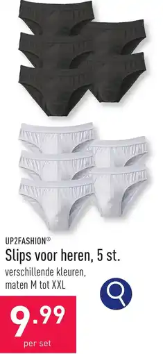 ALDI Up2fashion slips voor heren aanbieding