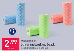 ALDI Twido household schoonmaakdoekjes aanbieding