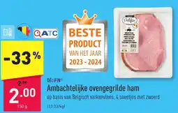 ALDI Délifin Ambachtelijke ovengegrilde ham aanbieding