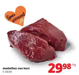 Spar Medaillon van hert aanbieding