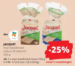 Spar Jacquet aanbieding