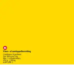 Delhaize Vlees of aardappelbereiding aanbieding