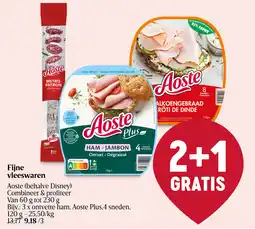 Delhaize Fijne vleeswaren aanbieding