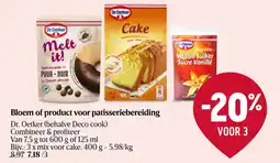 Delhaize Bloem of product voor patisseriebereiding aanbieding