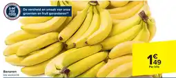 Carrefour Bananen aanbieding