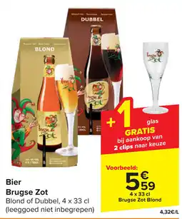 Carrefour Bier Brugse Zot aanbieding