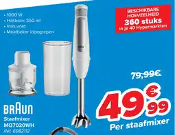 Carrefour Braun Staafmixer MQ7oZoWH aanbieding