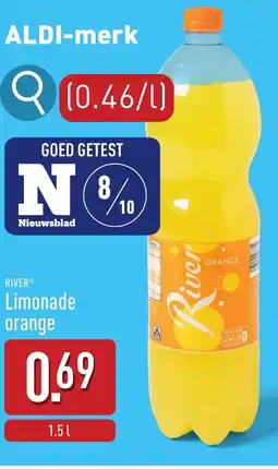 ALDI River Limonade orange aanbieding