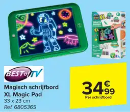 Carrefour Magisch schrijfbord XL Magic Pad aanbieding