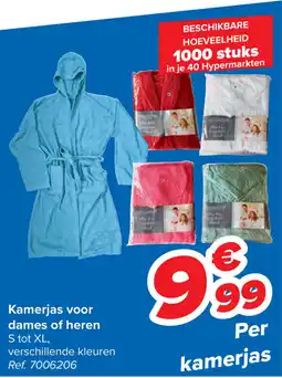 Carrefour Kamerjas voor dames of heren aanbieding