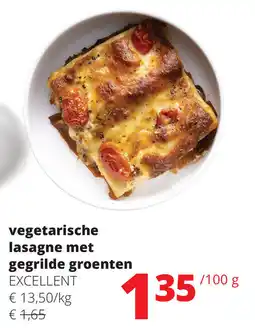 Spar Vegetarische lasagne met gegrilde groenten aanbieding