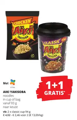 Spar Aiki yakisoba aanbieding
