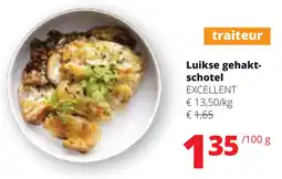 Spar Luikse gehaktschotel Excellent aanbieding