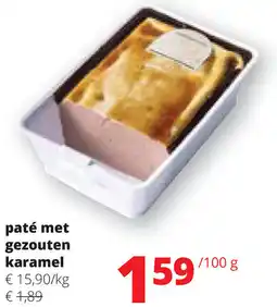 Spar Paté met gezouten karamel aanbieding