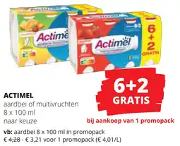 Spar Actimel aanbieding
