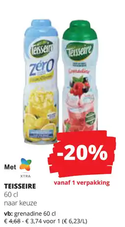 Spar Teisseire aanbieding