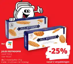 Spar Jules destrooper aanbieding