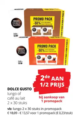 Spar Dolce Gusto aanbieding