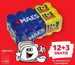 Spar Maes pils aanbieding
