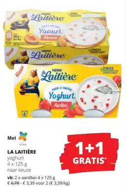 Spar La Laitière yoghurt aanbieding