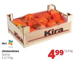 Spar Clementines aanbieding