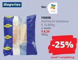 Spar Fisker Atlantische kabeljauw aanbieding