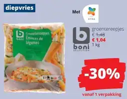 Spar Boni selection groentereepjes aanbieding
