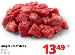 Spar Mager stoofvlees rund aanbieding