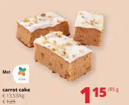 Spar Carrot cake aanbieding