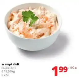 Spar Scampi aïoli Excellent aanbieding