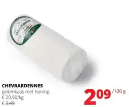 Spar Chevrardennes geitenkaas aanbieding