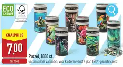 ALDI Puzzel, 1000 st. aanbieding