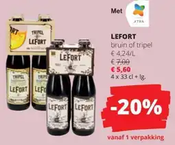 Spar Lefort aanbieding