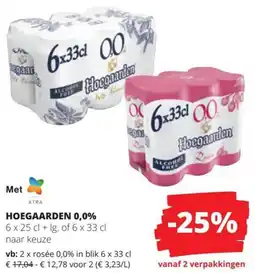 Spar Hoegaarden 0,0% aanbieding