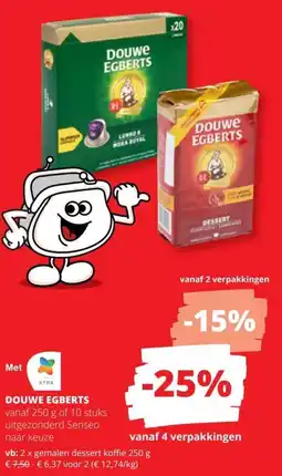 Spar Douwe Egberts aanbieding