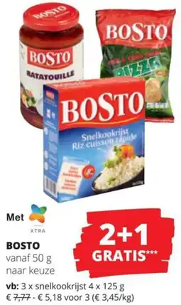 Spar Bosto aanbieding