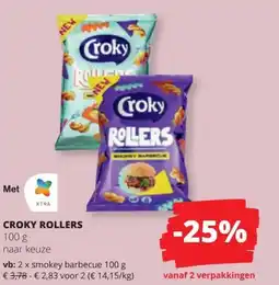 Spar Croky rollers aanbieding