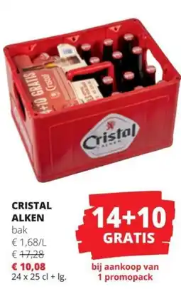 Spar Cristal Alken aanbieding