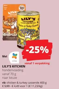 Spar Lily's Kitchen hondenvoeding aanbieding