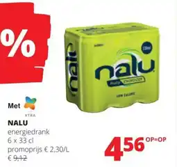 Spar Nalu energiedrank aanbieding