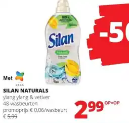 Spar Silan naturals aanbieding