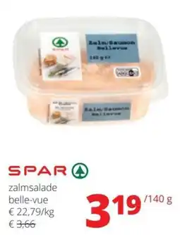 Spar Spar zalmsalade belle-vue aanbieding
