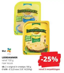 Spar Leerdammer aanbieding