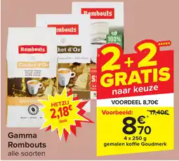 Carrefour Gamma Rombouts aanbieding