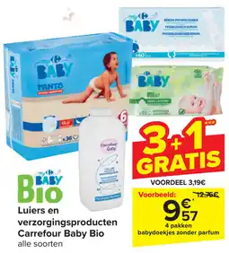 Carrefour Luiers en x36 Carrefour Baby Bio aanbieding