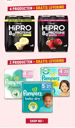 Delhaize HiPRO of Pampers aanbieding