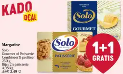 Delhaize Margarine Solo aanbieding