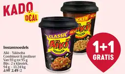 Delhaize Instantnoedels Aiki Yakisoba aanbieding