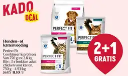 Delhaize Honden of kattenvoeding Perfect Fit aanbieding