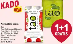 Delhaize Natuurlijke drank Tao aanbieding